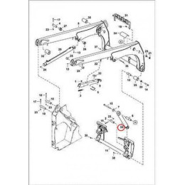 7209958 Гідроциліндр траверси Bobcat