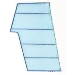 Стекло боковое левое Bobcat 6691001 Стекло боковое левое Bobcat 6691001