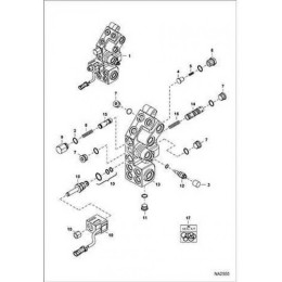 7011040 Клапан позиционирования ковша (BPV) Bobcat