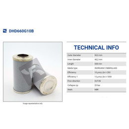 0660D010BNHC Гидравлический фильтр 0660D010BNHC Гидравлический фильтр