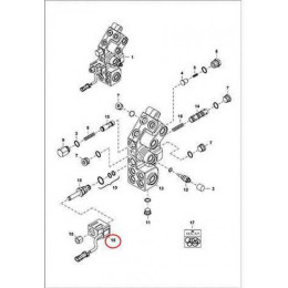 6672863 Клапан электромагнитный BPV Bobcat