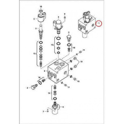 6697971 Клапан хода Bobcat