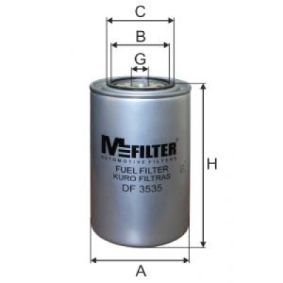 DF 3535 Фильтр топливный DF 3535 Фильтр топливный