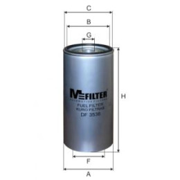 DF 3538 Фільтр паливний DF 3538 Фільтр паливний