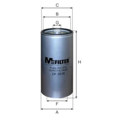 DF 3538 Фильтр топливный DF 3538 Фильтр топливный
