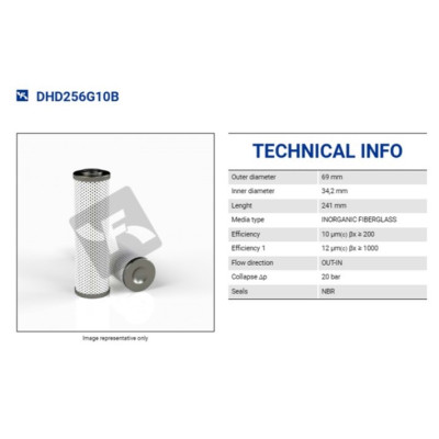 10171766 DEMAG Гідравлічний фільтр 10171766 DEMAG Гідравлічний фільтр