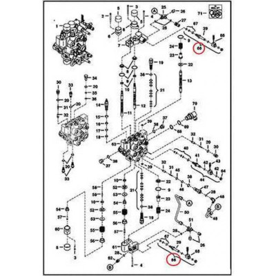 6690991 Клапан электромагнитный г/с Bobcat