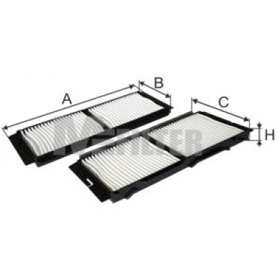 K 9158-2 Фильтр салона K 9158-2 Фильтр салона