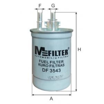 DF 3543 Фильтр топливный