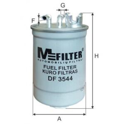 DF 3544 Фильтр топливный DF 3544 Фильтр топливный