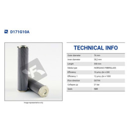 11613D12BN Гидравлический фильтр 11613D12BN Гидравлический фильтр