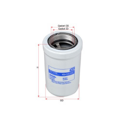 1261813, 3I1767 Гидравлический фильтр 1261813, 3I1767 Гидравлический фильтр