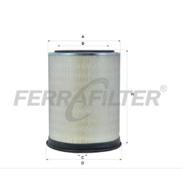 1327172 1W3637 3I0793 3I0921 Зовнішній повітряний фільтр 1327172 1W3637 3I0793 3I0921 Зовнішній повітряний фільтр