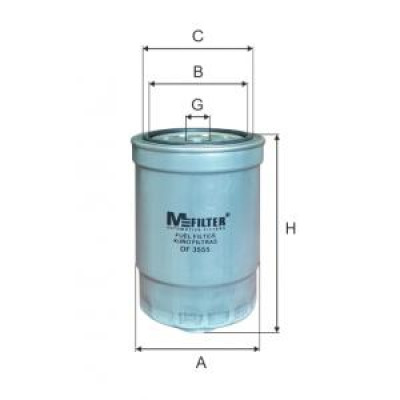 DF 3555 Фильтр топливный DF 3555 Фильтр топливный