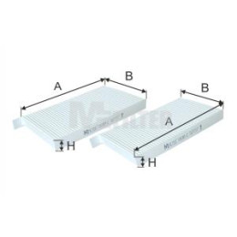 K 9180-2 Фільтр салона K 9180-2 Фільтр салона
