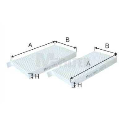 K 9180-2 Фильтр салона K 9180-2 Фильтр салона
