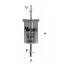 DF 3563 Фільтр паливний DF 3563 Фільтр паливний