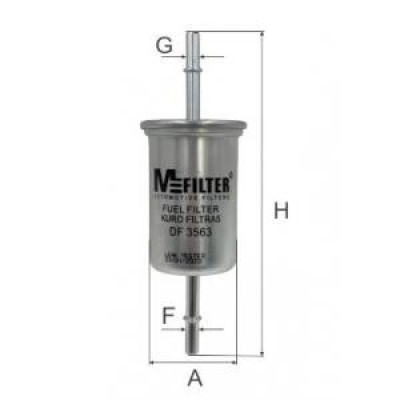 DF 3563 Фильтр топливный DF 3563 Фильтр топливный