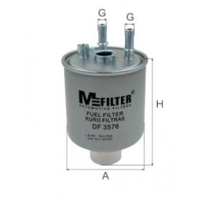 DF 3576 Фильтр топливный DF 3576 Фильтр топливный