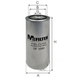 DF 3580 Фільтр паливний DF 3580 Фільтр паливний