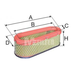 A 1050 Фільтр повітряний