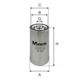 DF 3607 Фільтр паливний DF 3607 Фільтр паливний
