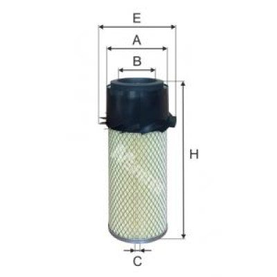 A 1078 Фильтр воздушный A 1078 Фильтр воздушный