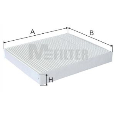 K 984 Фильтр салона K 984 Фильтр салона