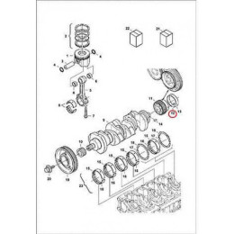 7008391 Втулка клонировали Bobcat
