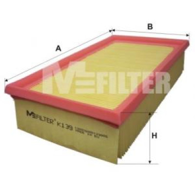 K 139 Фильтр воздушный K 139 Фильтр воздушный