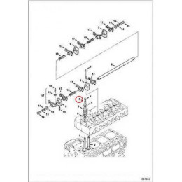 6684874 Втулка тарелки Bobcat