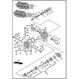 7001069 Гидронасос Bobcat