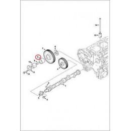 6680720 Втулка шестерни промежуточной Bobcat