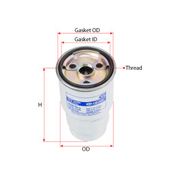 2339033010 TOYOTA Паливний фільтр 2339033010 TOYOTA Паливний фільтр
