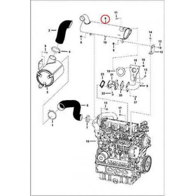 7126109 Глушитель Bobcat