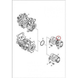 7010171 Насос шестеренчатый Bobcat