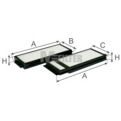 K 9009-2 Фильтр салона K 9009-2 Фильтр салона