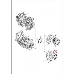 7010172 Насос шестеренчатый Bobcat
