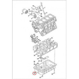 6680656 Картер масляный (поддон) Bobcat
