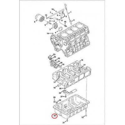 6680656 Картер масляный (поддон) Bobcat