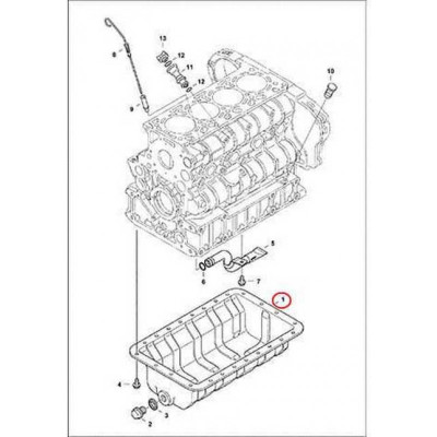 7000751 Картер масляный (поддон) Bobcat