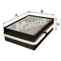 K 959 C Фільтр салона вугільний K 959 C Фільтр салона вугільний