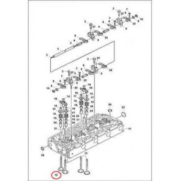 6680861 Клапан впускной Bobcat