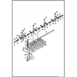6655174 Клапан випускний Bobcat 6655174 Клапан випускний Bobcat