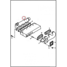 6655171 Колектор впускний Bobcat 6655171 Колектор впускний Bobcat