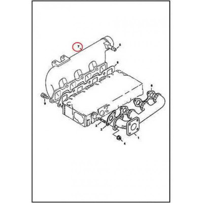 6685525 Коллектор впускной Bobcat