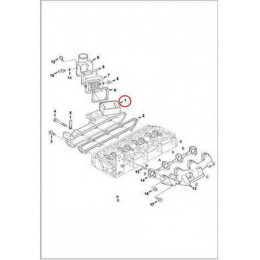 6698550 Коллектор впускной Bobcat