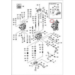 7297078 Гидрораспределитель Bobcat
