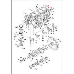 6698544 Блок цилиндров Bobcat