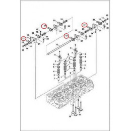 7000668 Коромысло клапана впуска Bobcat